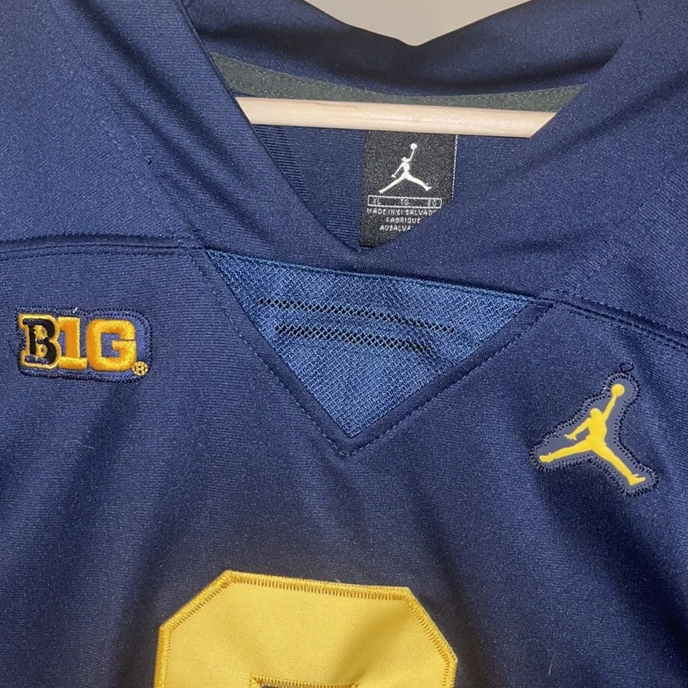 NWOT Jordan University of Michigan Football Jersey